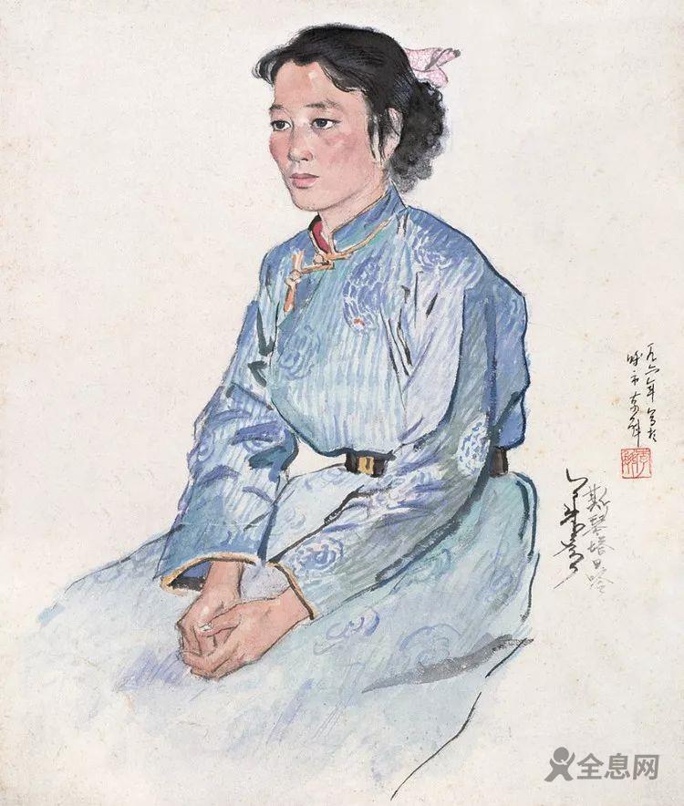 水墨技巧与西方绘画艺术的融合，大胆的尝试小心的收拾