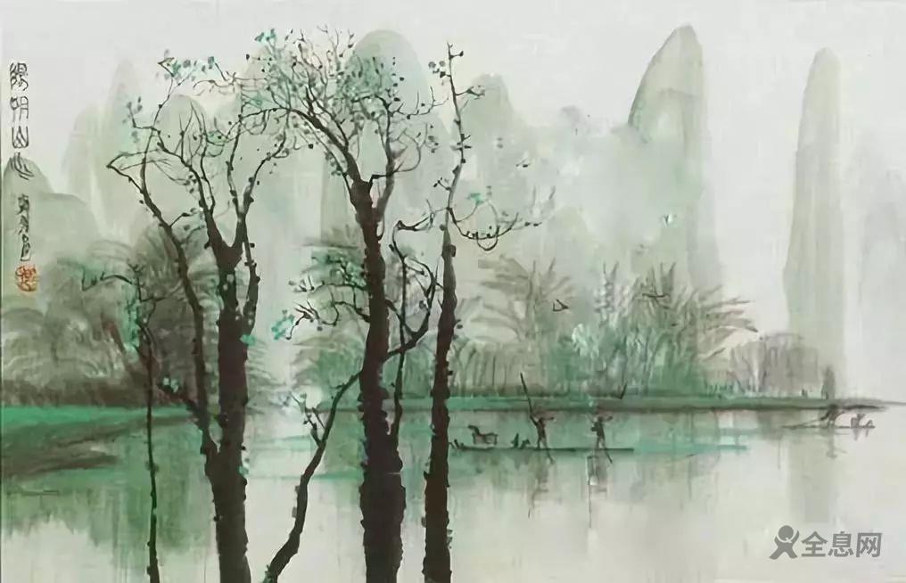 水墨画之美！