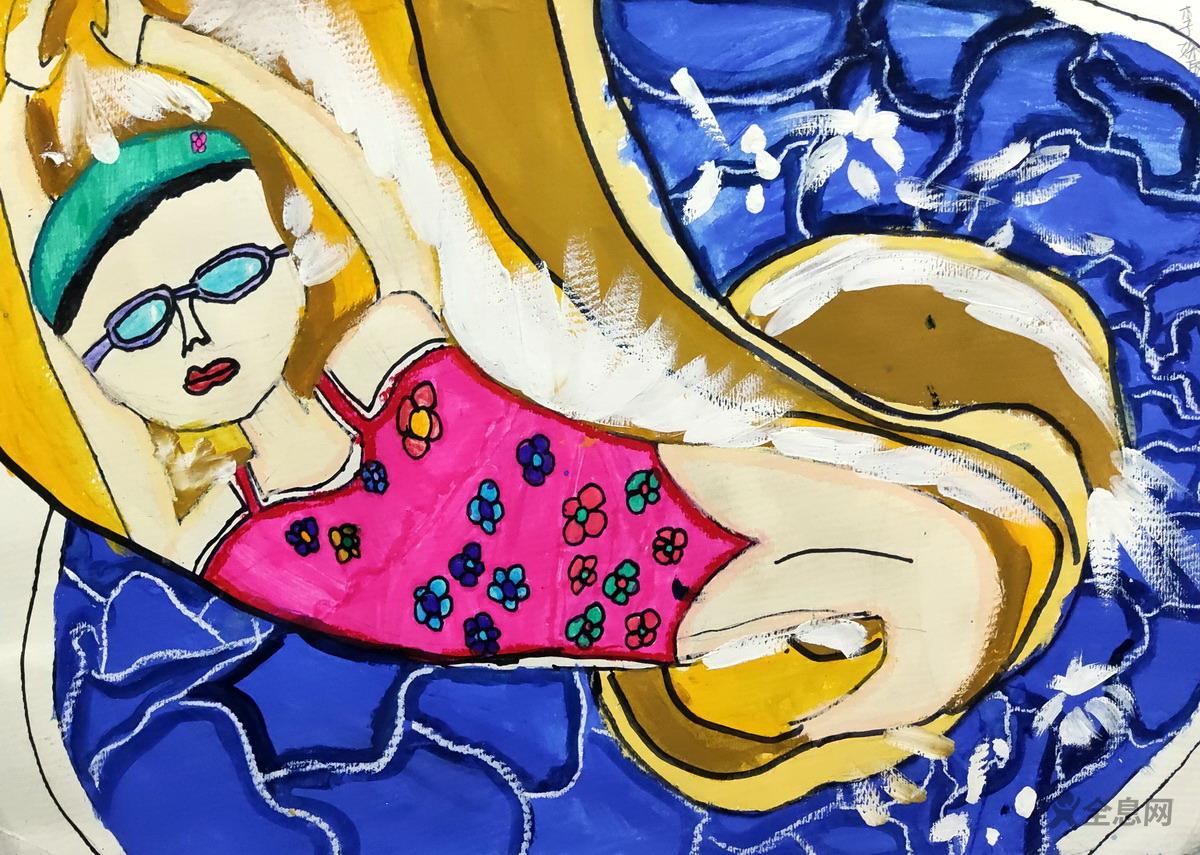 创意儿童画|《少儿画苑》水彩画作品赏析