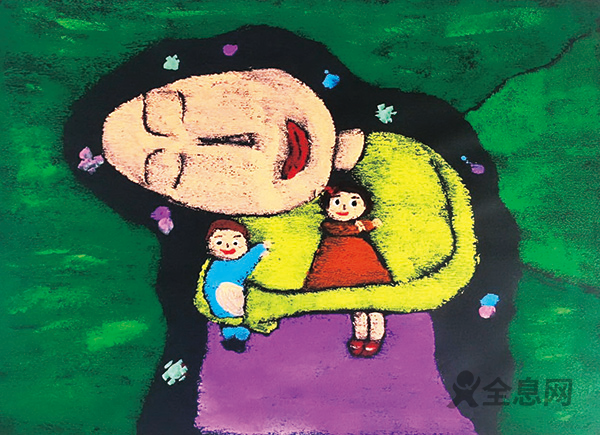 儿童画赏析—孩子们眼中的妈妈