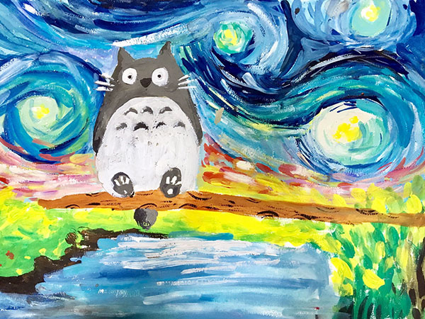 少儿绘画大赛优秀作品赏析—孩子们眼中的“快乐星球”！