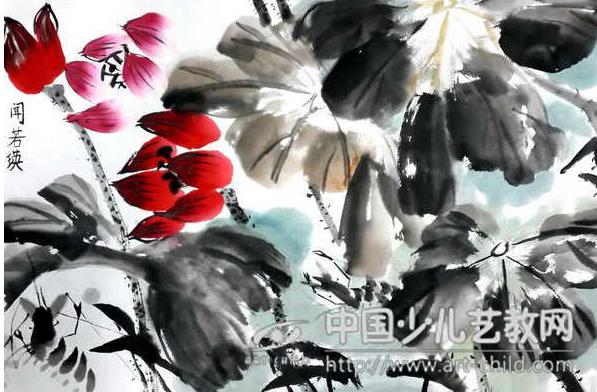 水墨画技法——用笔