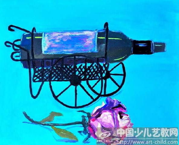 丙烯画技法——罩色的基本方法