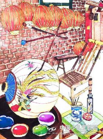 幼儿园小班美术教案：元宵节的灯笼