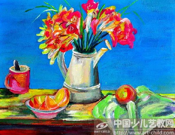 丙烯画技法——薄涂画法介绍