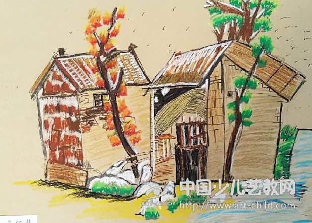 速写风景的排线教程（上）