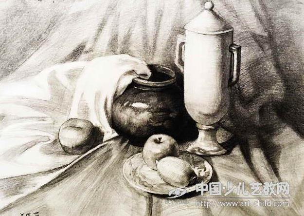 素描体块意识的建立