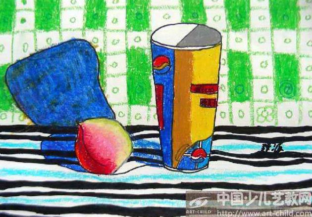 儿童油画棒的涂色技法