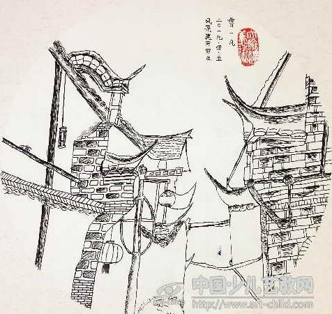 速写风景的排线教程（下）