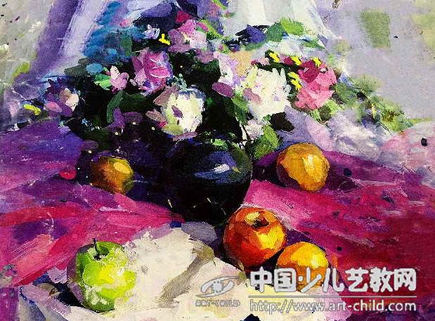 美术绘画中色彩对比是什么