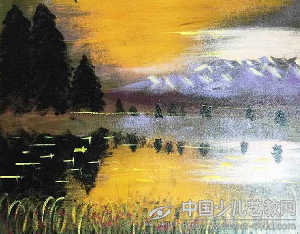 油画技巧 - 破碎的颜色