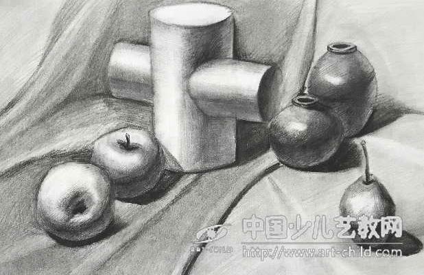 静物的基础透视_平行透视