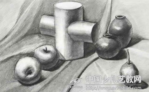 结构素描特点