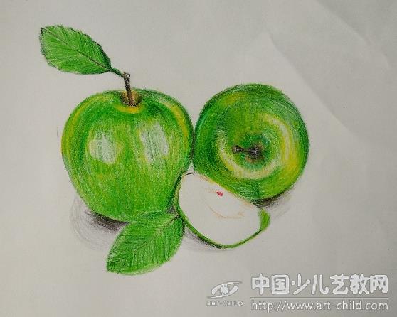 苹果的画法