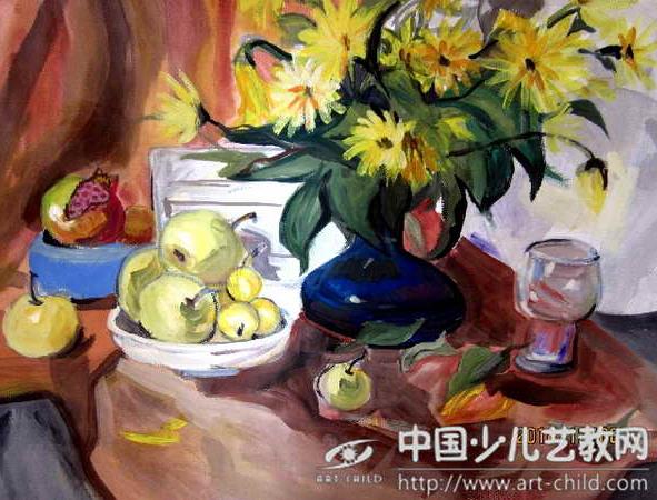 色彩，正确绘画顺序让画面更整体