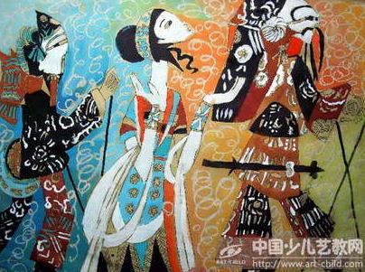 中国西安皮影的兴盛