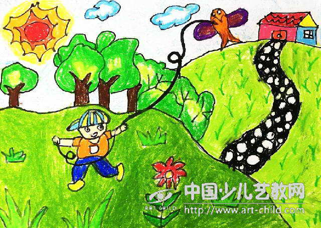 龙之后人《各具特色的清明节》作品赏析