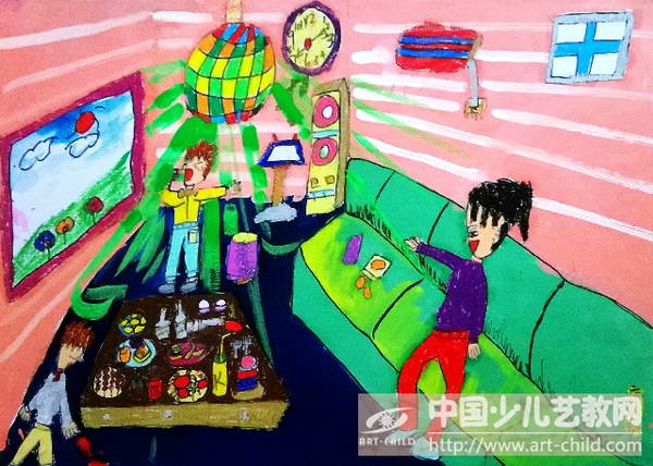 黄宇豪《永远的天王——迈克尔.杰克逊》作品赏析