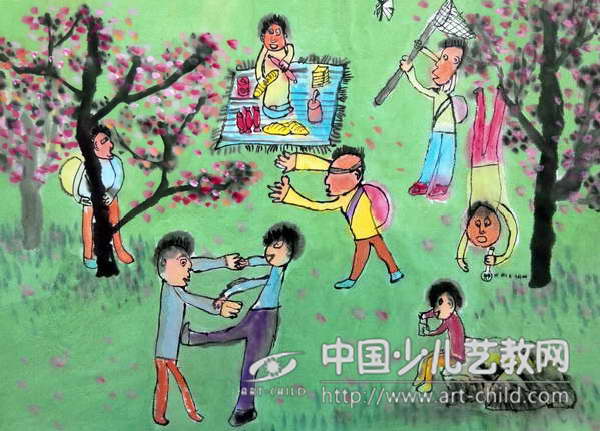 童慧官《黄冈的清明节》作文赏析