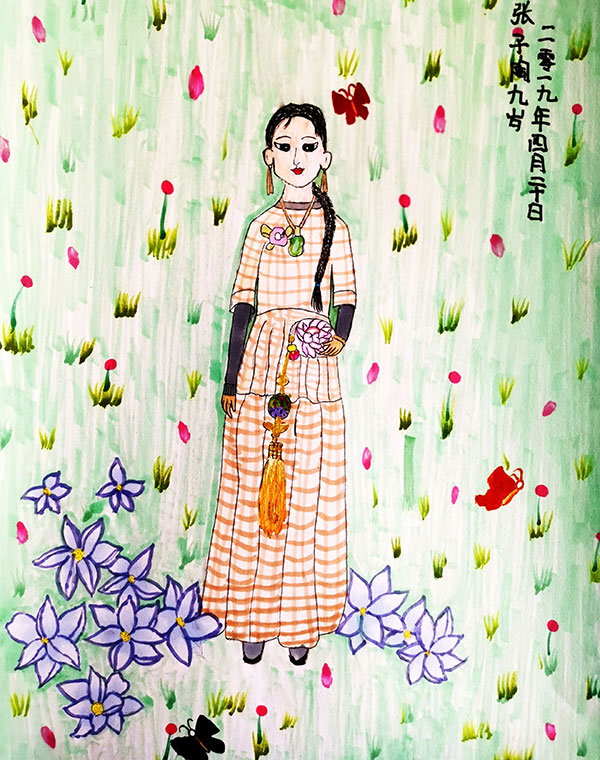 《奔流•小作家》中学生作文赏析——《有春风拂过，她翩翩走来》