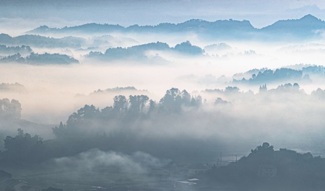 【城市远洋带图】重庆南川：山乡生态水墨画