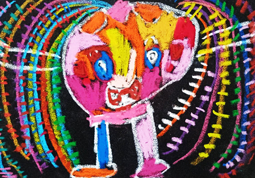 《少儿画苑》儿童画赏析——风格迥异的人物画像！