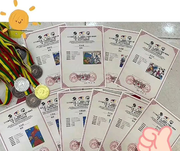 喜报！航通回族幼儿园参加35届《少儿画苑》国际少儿书画大赛获奖啦！
