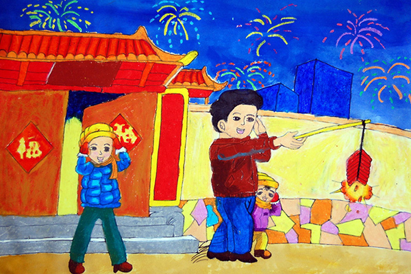 《奔流•小作家》小学生作文赏析——《我爱春节》 