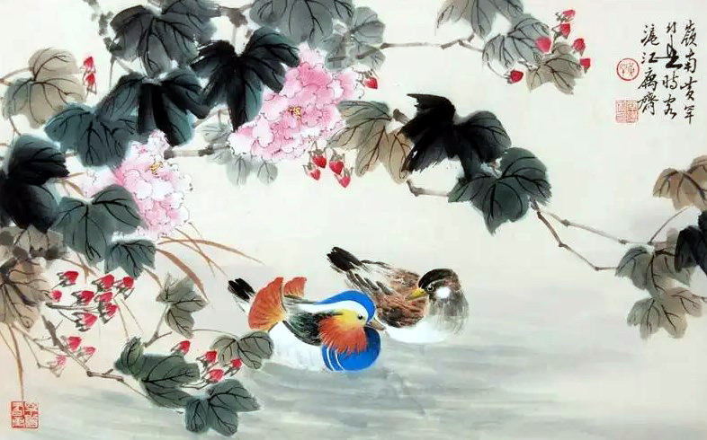 如何绘制生动的水鸟画：详细教程解析