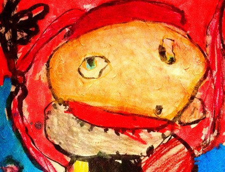 小矮人僵尸—《少儿画苑》国际少儿书画大赛作品赏析