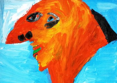 养鸡—《少儿画苑》国际少儿书画大赛作品赏析