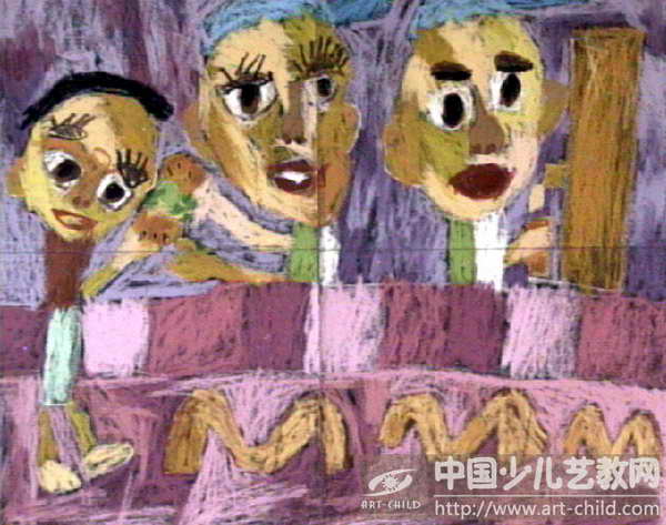 我的麦当劳-《少儿画苑》国际少儿书画大赛作品赏析