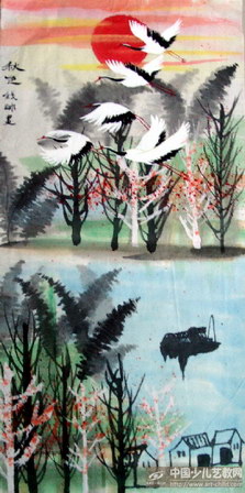 秋色—《少儿画苑》国际少儿书画大赛作品赏析