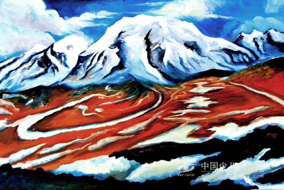 高原—《少儿画苑》国际少儿书画大赛作品赏析