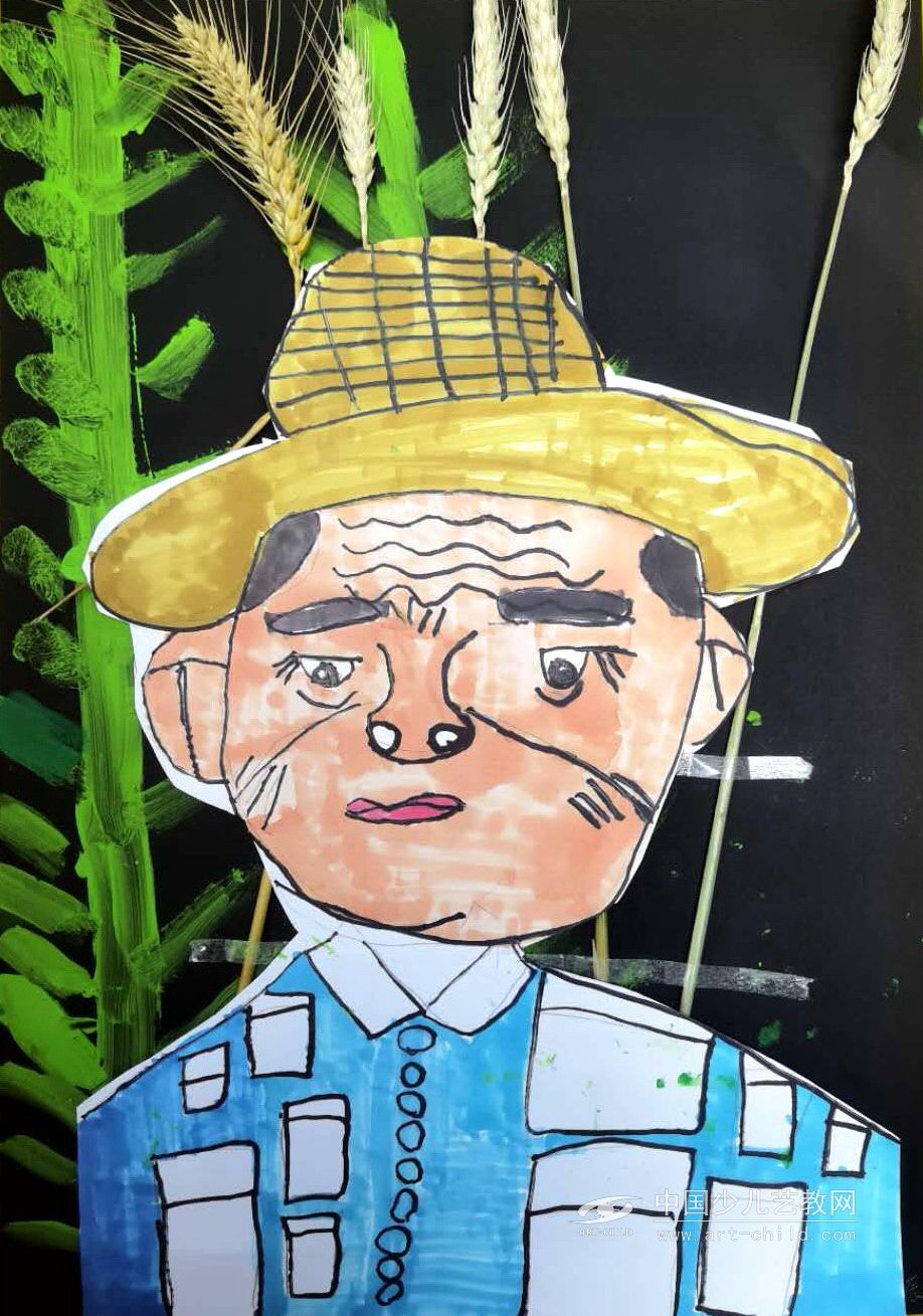 致敬袁隆平爷爷—《少儿画苑》国际少儿书画大赛作品赏析