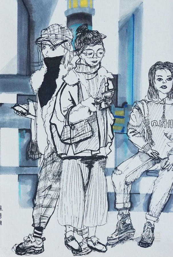 画室一角—《少儿画苑》国际少儿书画大赛作品赏析