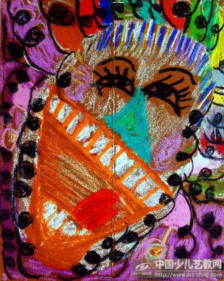 好开心呀——《少儿画苑》国际少儿书画大赛作品赏析