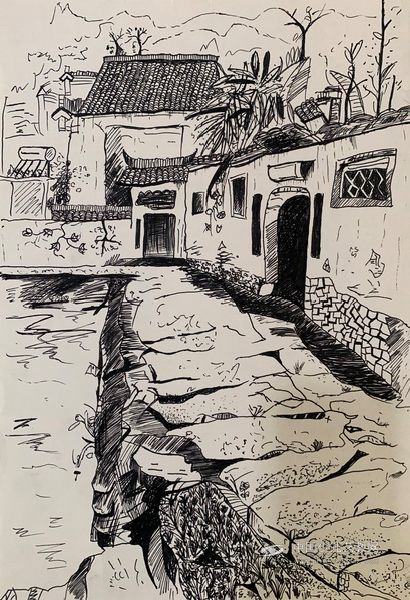 小城印象—《少儿画苑》国际少儿书画大赛作品赏析