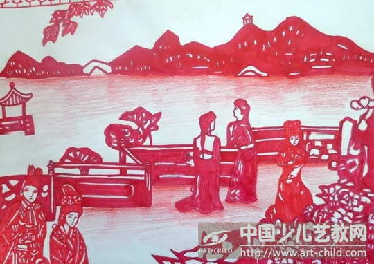 红楼梦——《少儿画苑》国际少儿书画大赛