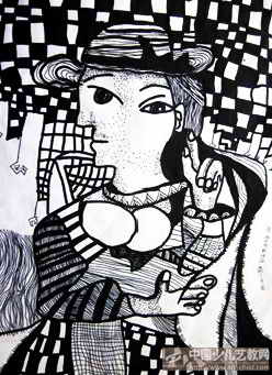 我画大师的作品——《少儿画苑》国际少儿书画大赛作品赏析