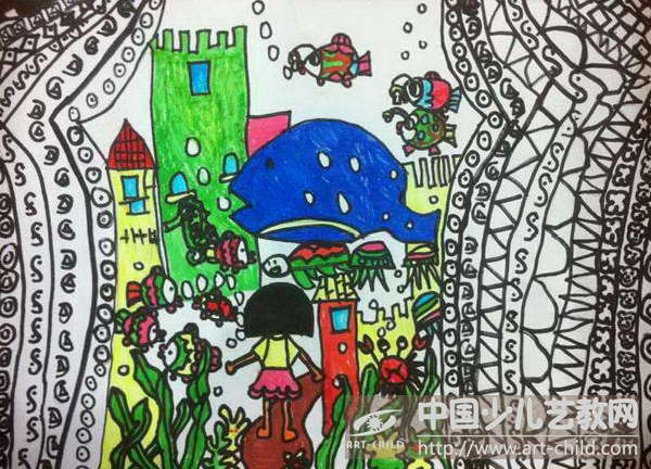 帘子的另一边——《少儿画苑》国际少儿书画大赛作品赏析