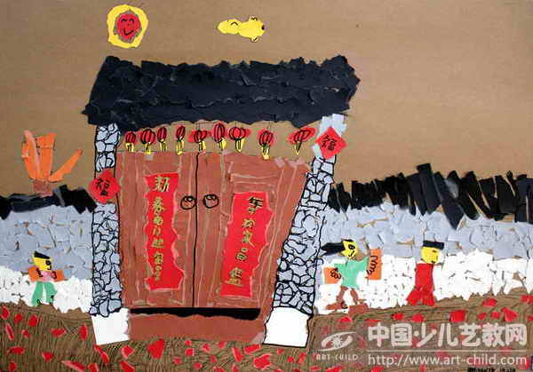 福临门——《少儿画苑》国际少儿书画大赛作品赏析