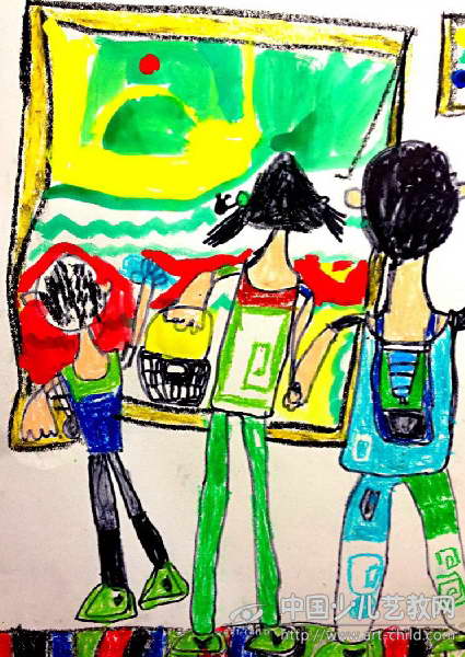 看画展——《少儿画苑》国际少儿书画大赛