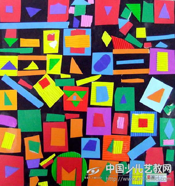 拼一拼、贴一贴——《少儿画苑》国际少儿书画大赛