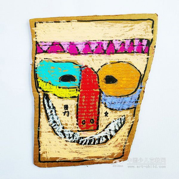 面具下的童真——《少儿画苑》国际少儿书画大赛作品赏析