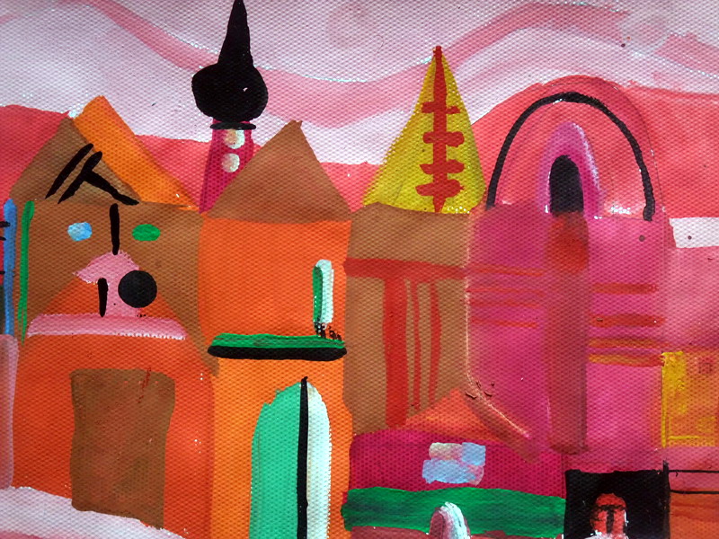 红色畅想——《少儿画苑》国际少儿书画大赛作品赏析