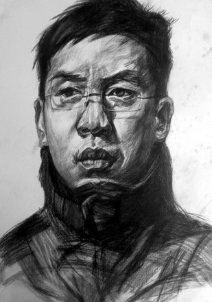 素描·头像---《少儿画苑》国际少儿书画大赛作品赏析