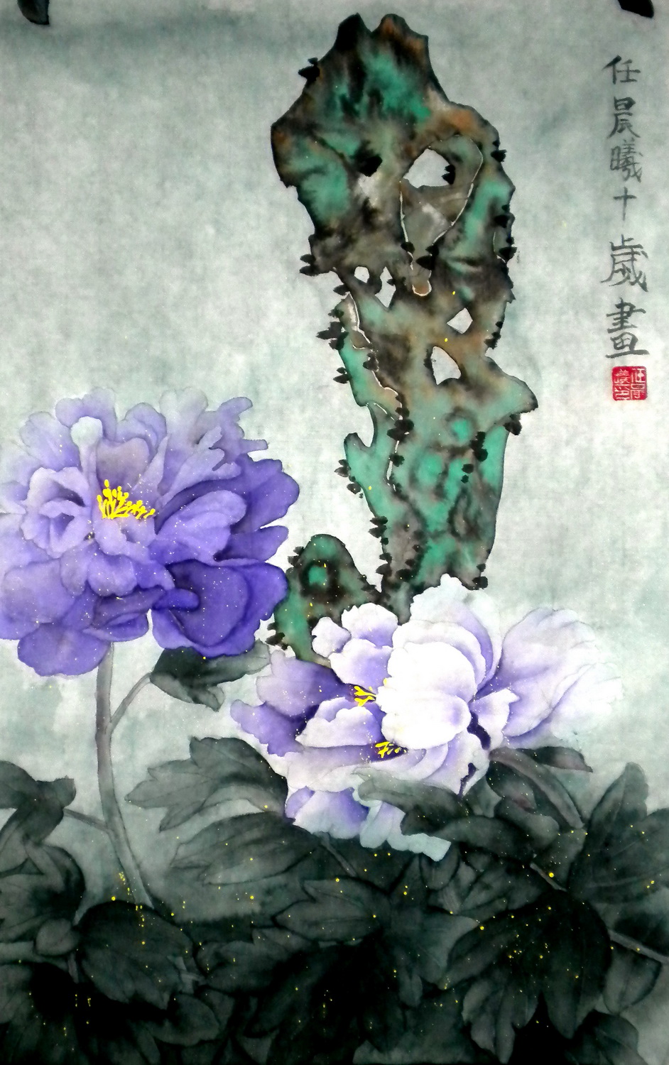 荷花恋---《少儿画苑》国际少儿书画大赛作品赏析