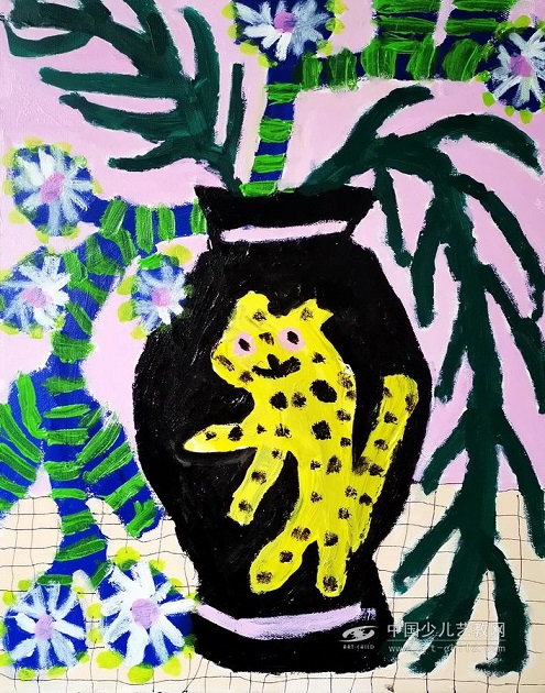 静物—《少儿画苑》国际少儿书画大赛作品赏析