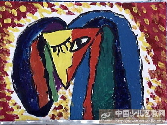 漂亮妈妈—《少儿画苑》国际少儿书画大赛作品赏析